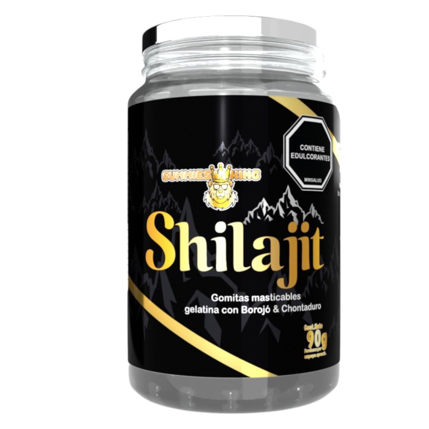 Shilajit en Gomas🚀La Energía Natural que Tu Cuerpo Necesita!