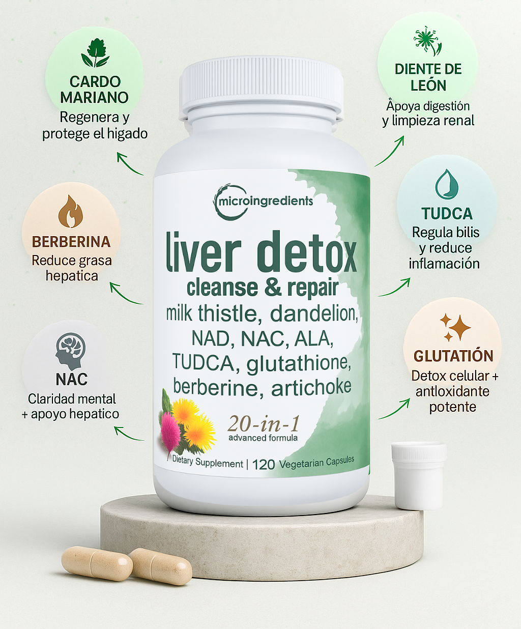 DetoxLiverPro🔥Limpia, protege y revitaliza tu cuerpo desde el hígado con una sola fórmula diaria