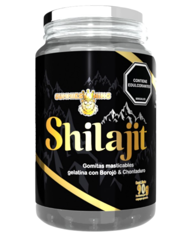 Shilajit en Gomas🚀La Energía Natural que Tu Cuerpo Necesita!