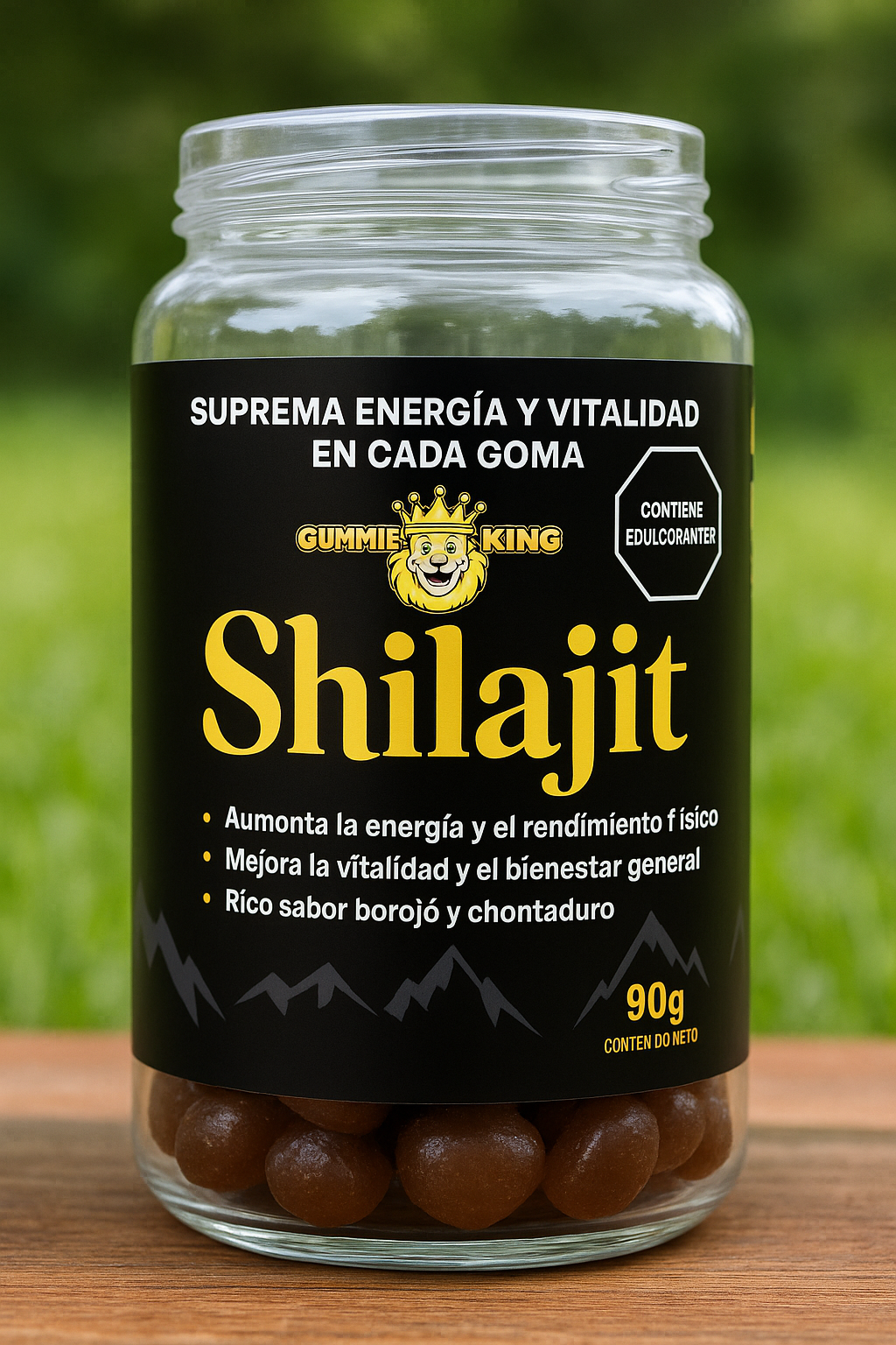 Shilajit en Gomas🚀La Energía Natural que Tu Cuerpo Necesita!