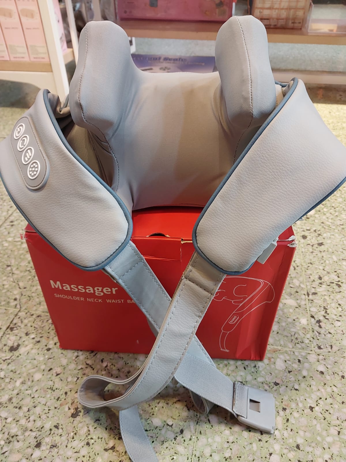 MASAJEADOR CERVICAL PRO-ALIVIO™ ⚡ (Recargable + Calor Relajante)