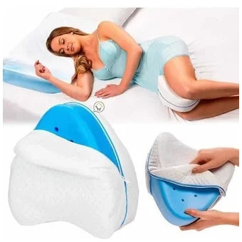 Almohada Ortopédica ComfortLeg™ – Soporte Inteligente para Rodillas y Piernas