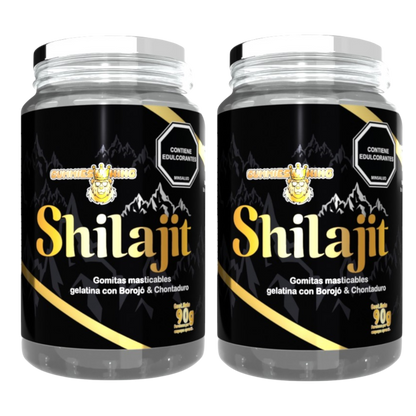 Shilajit en Gomas🚀La Energía Natural que Tu Cuerpo Necesita!