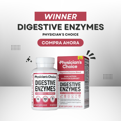 Dúo Digestivo Total (Probiótico 60B + Enzimas Digestivas) 💊 El combo inteligente para apoyar tu digestión