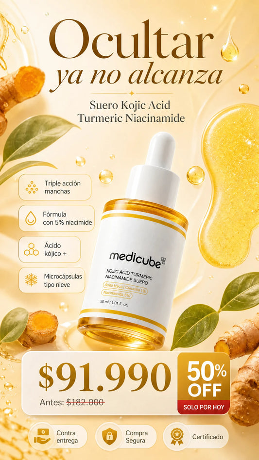 Medicube Kojic Acid Turmeric Niacinamide Serum
