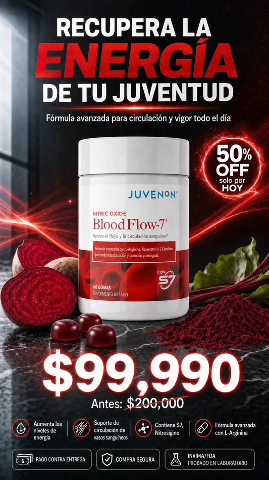 Juvenon BloodFlow-7 Nitric Oxide Supplement