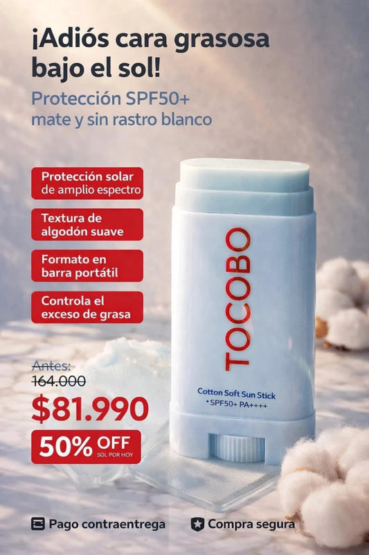 TOCOBO Cotton Soft Sun Stick SPF50+ PA++++