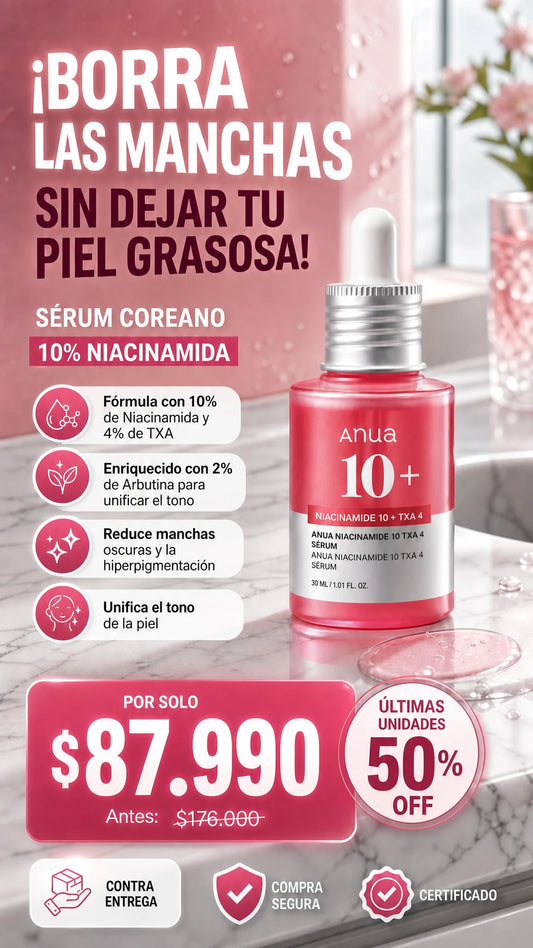 Anua Niacinamide 10% + TXA 4% Serum