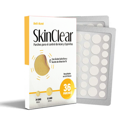 AcnePatch Skin Clear – ¡Parches para el control de acné y espinillas!