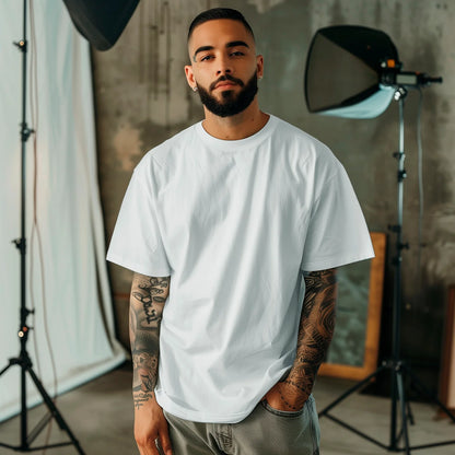 Camiseta Oversize Premium 220 GSM – Lo Mejor en Comodidad & Estilo Sin Hype
