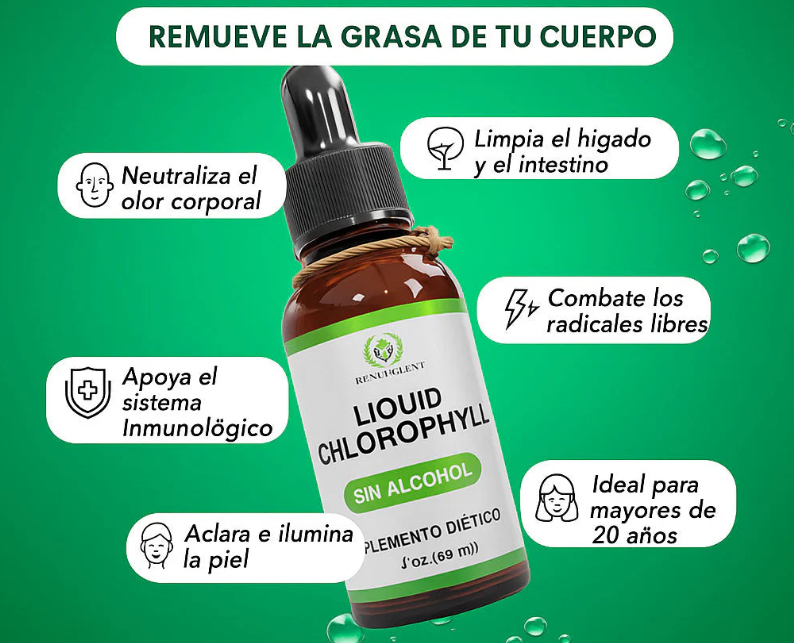 CloroFresh Detox® – Clorofila Líquida en Gotas