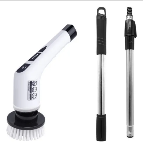 TurboClean Pro™ – Cepillo Eléctrico Giratorio Inalámbrico 9 en 1