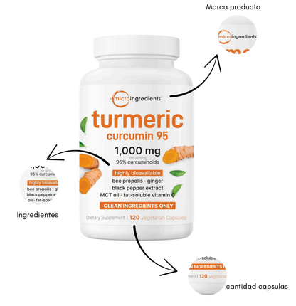CurcuVital 95+ 💊 | Fórmula Avanzada de Bienestar Integral