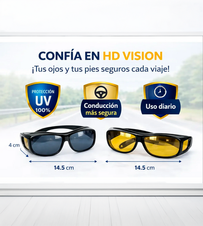 DuoVision Pro™ – Gafas HD Día & Noche (Set x2)
