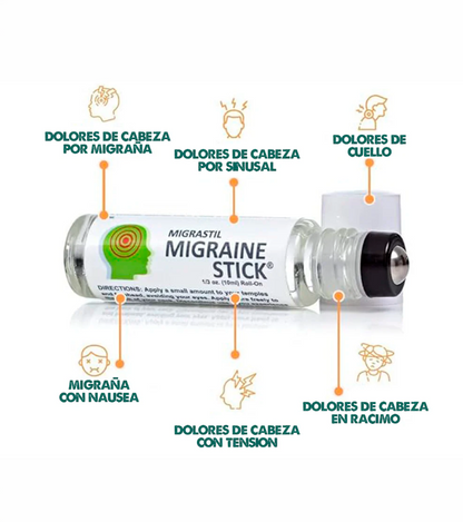 Migra Stick™🧠 – Alivio Natural Instantáneo para el Dolor de Cabeza