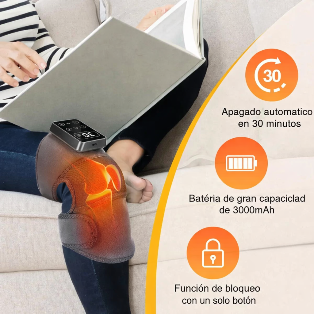 KneeRelief PRO™🔥Masajeador Térmico Inteligente de Rodilla
