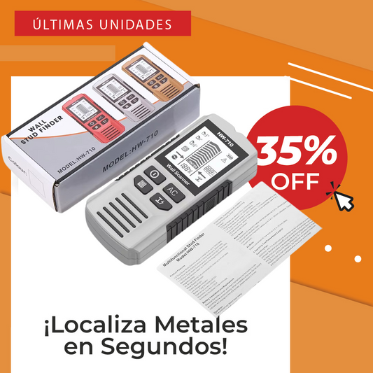 MetalScan® 🧲 Detector de Metales en paredes.