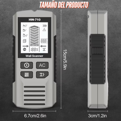 MetalScan® 🧲 Detector de Metales en paredes.