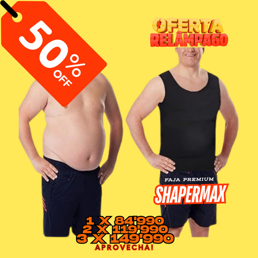 FAJA SHAPERMAX®  Lleva 2 x $109'990 y 3 x solo $139'990