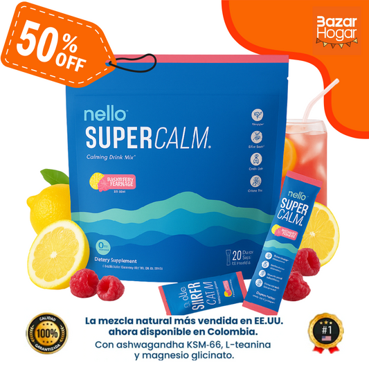 Nello SuperCalm®:  20 Sachets - Adiós al estrés, la inflamación y a la hinchazón