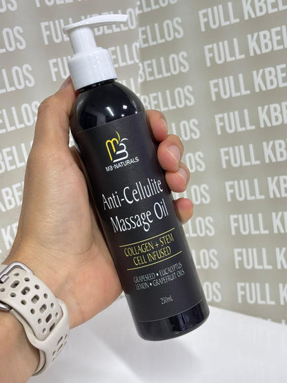 Aceite Reafirmante M3 Naturals - Aceite Anticelulítico de Colágeno E Ingredientes Naturales