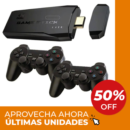 Retro PlayStick™🎮+10,000 Juegos Retro para TODAS las edades