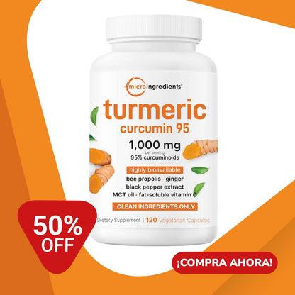 CurcuVital 95+ 💊 | Fórmula Avanzada de Bienestar Integral