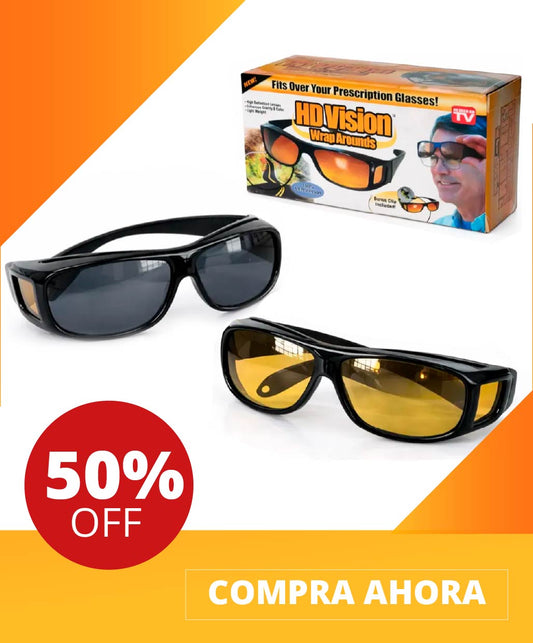 DuoVision Pro™ – Gafas HD Día & Noche (Set x2)