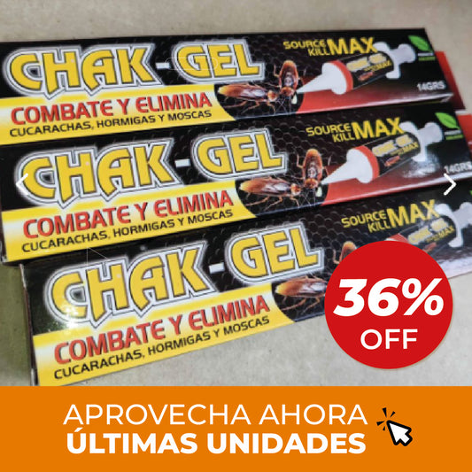 CHAK-GEL® 🏡✨ DÍLE ADIÓS A LAS CUCARACHAS PARA SIEMPRE