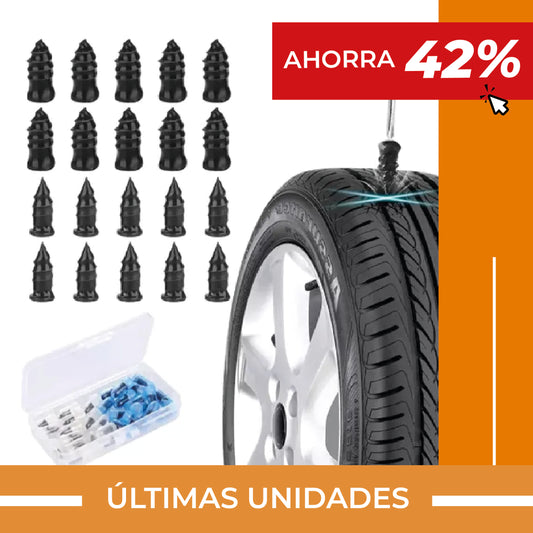 LlantaFixPro™ - Kit Anti Pinchazos ¡Repara tu llanta en 60 segundos sin desmontarla!