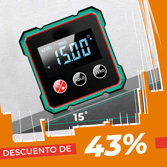 NivelMaster 🧲 Nivelador Digital y Magnetico con Láser para Medición de Ángulos y Niveles