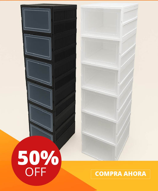 FlexiRack 6N – Organizador Modular Multiusos Plegable