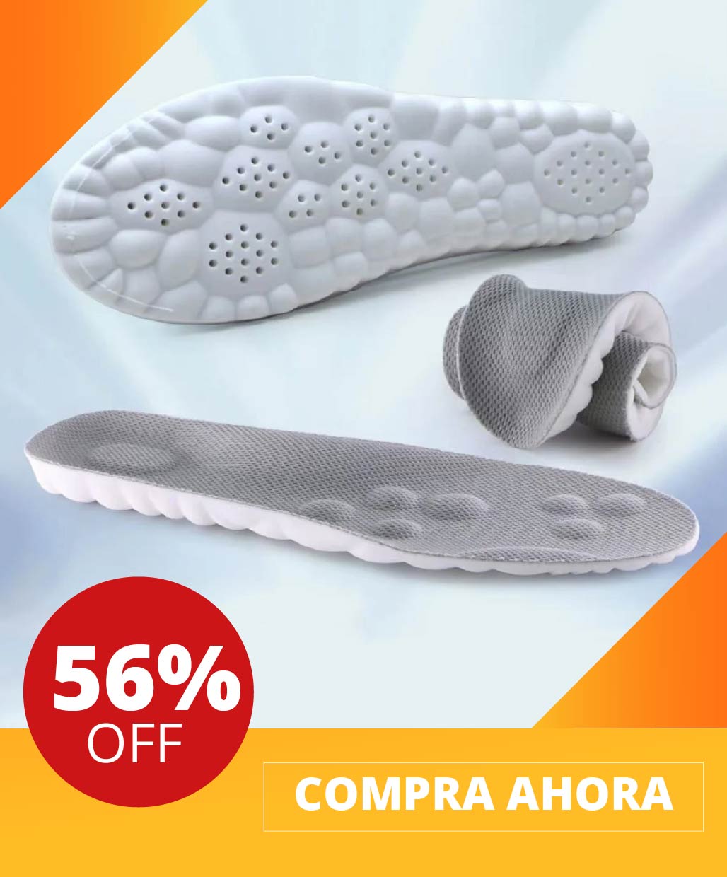 Plantillas 4D Vital+: Comodidad Total en tus Pies