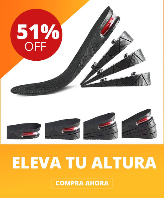 ElevaFit™ – Plantillas Ajustables de Altura Invisible