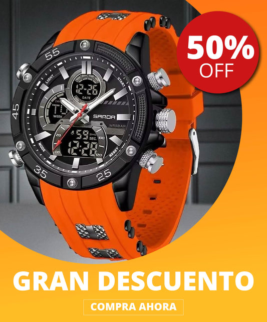 SANDA FORCE 6162™ – ⌚Reloj Deportivo Todo Terreno