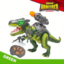 DinoRex🦖Dinosaurio a control remoto que Escupe Niebla y Brilla en la Oscuridad