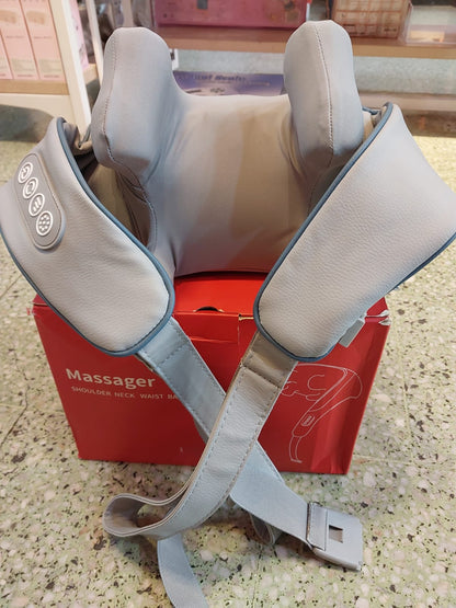 MASAJEADOR CERVICAL PRO-ALIVIO™ ⚡ (Recargable + Calor Relajante)