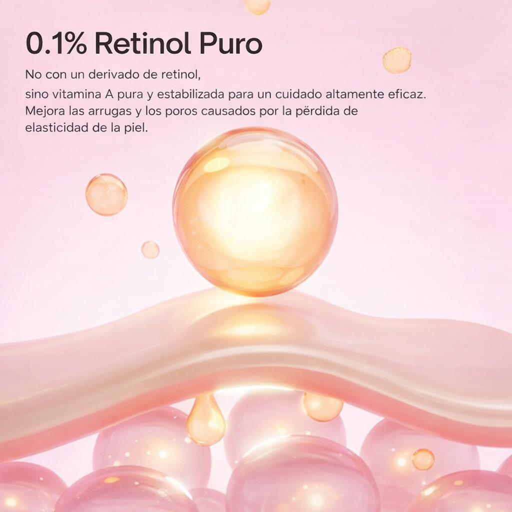 Retinal Crema✨Cuidado nocturno que ayuda a reafirmar la piel, mejorar textura y poros visibles