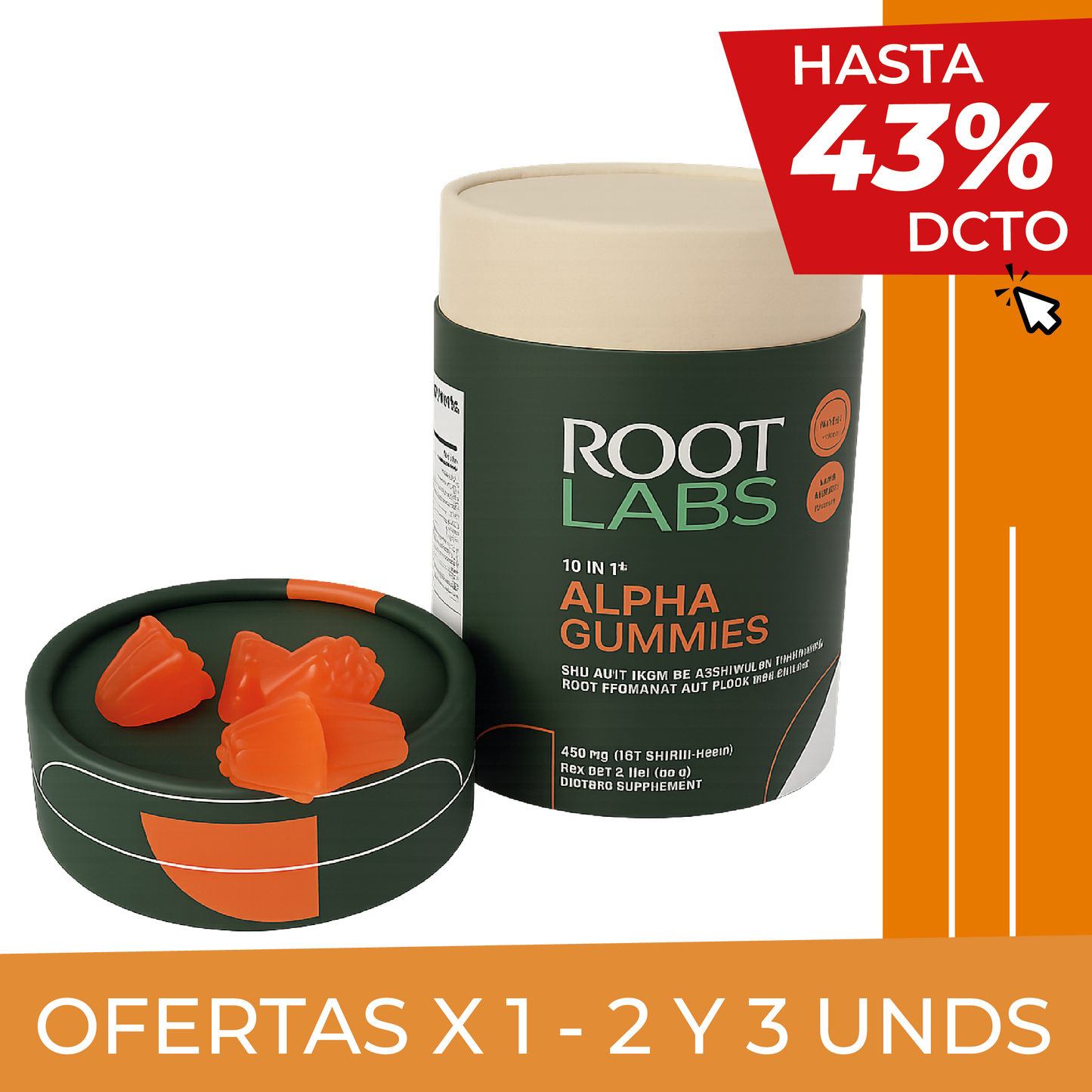 VITAJIT ENERGY GUMMIES™ Gomitas Naturales de Energía y Vitalidad Diaria