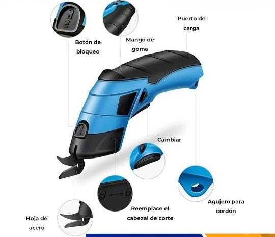 PowerCut Pro™✂️Tijera Eléctrica Inalámbrica de Alto Rendimiento
