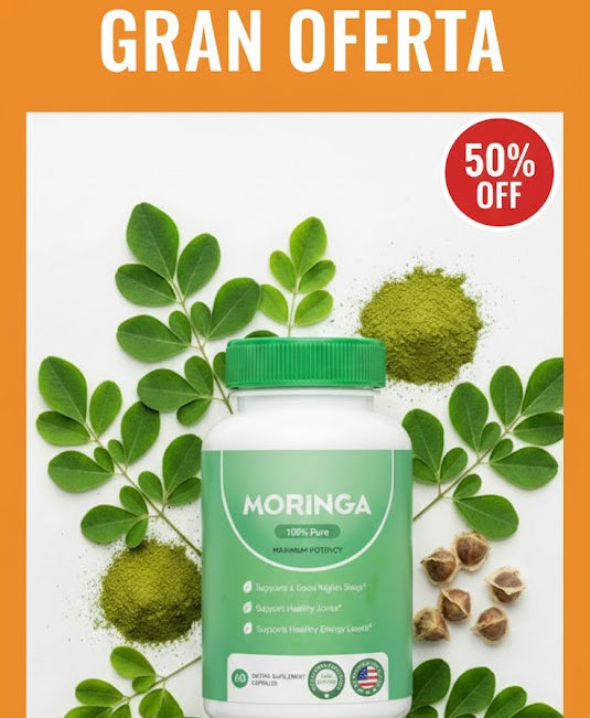 MoringaVital+ cápsulas🌿Nutrición Verde para tu Día