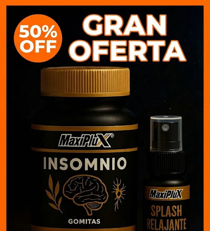 DuermeYa😴Combo de gomas anti-insomnio y spray relajante