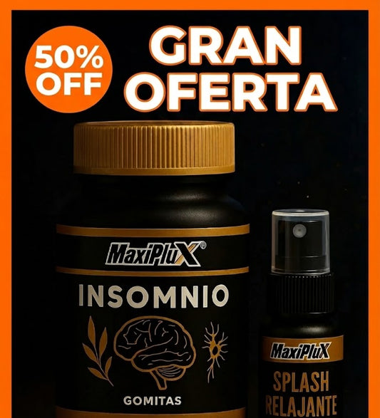 DuermeYa😴Combo de gomas anti-insomnio y spray relajante